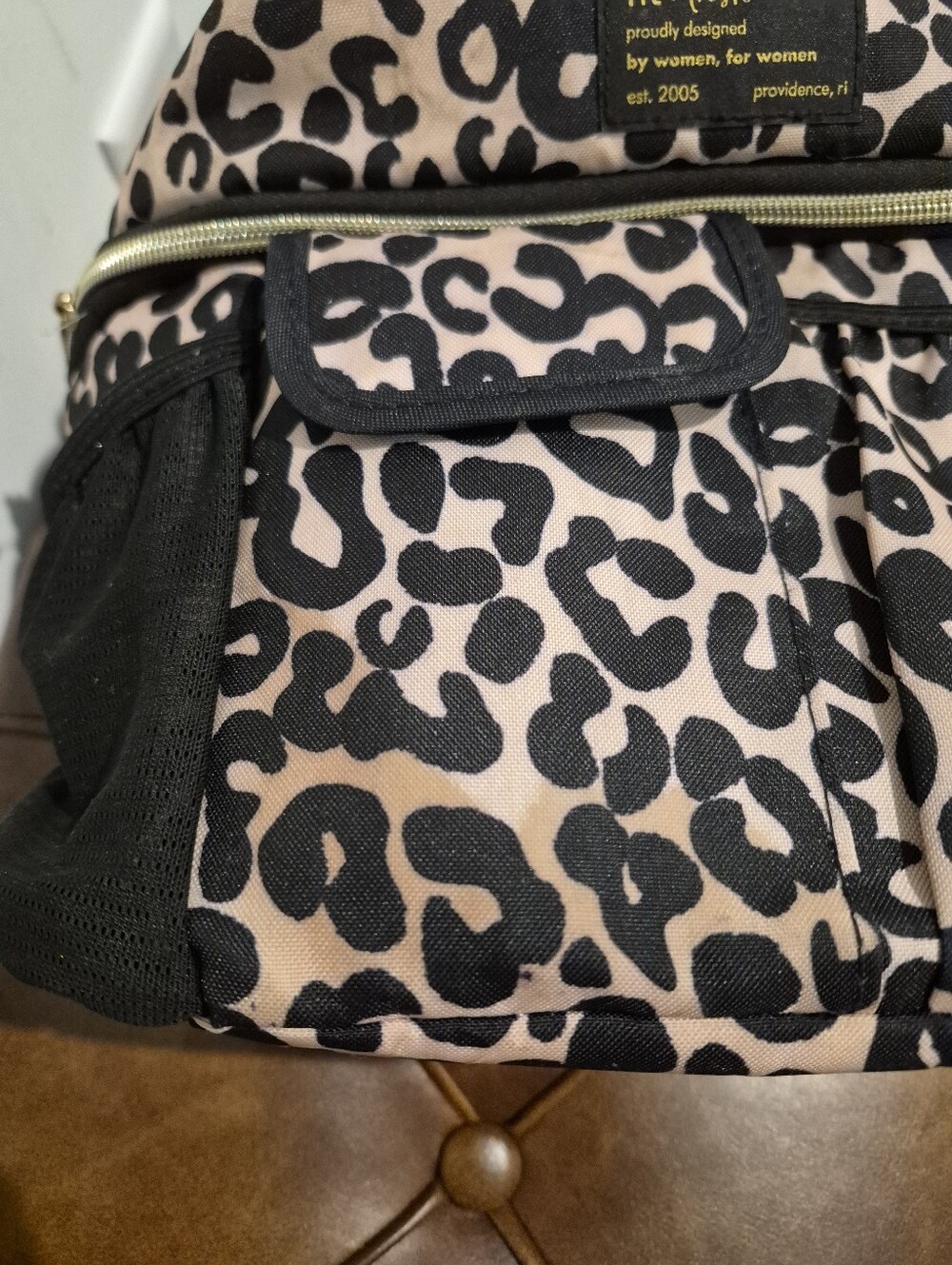 Fit & Fresh Montauk Leopard Lunch Bag - Picture 9 of 11